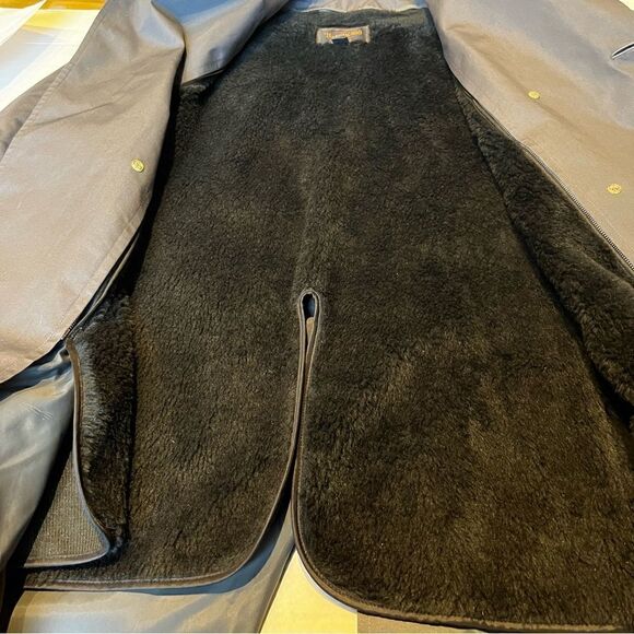 Botany 500 Men's Gray Trench Coat 40R - Picture 6 of 16